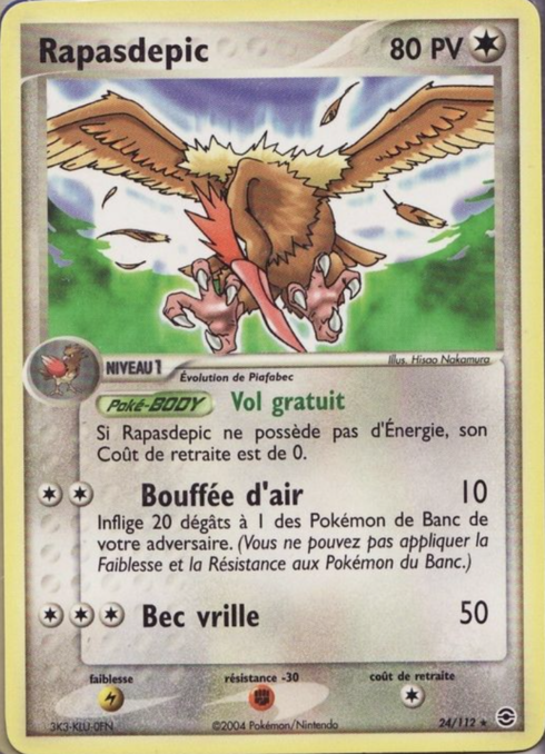 Rapasdepic (EX Rouge Feu & Vert Feuille 24) — Poképédia