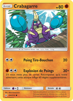 Crabagarre (Soleil et Lune Alliance Infaillible 104)