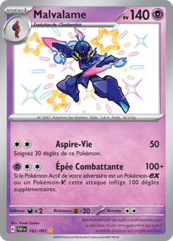 Malvalame (Écarlate et Violet Destinées de Paldea 162)