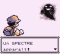 Un Spectre d'Osselait dans Pokémon Rouge, Bleu et Jaune.