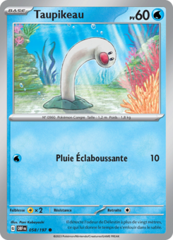 Taupikeau (Écarlate et Violet Flammes Obsidiennes 058)