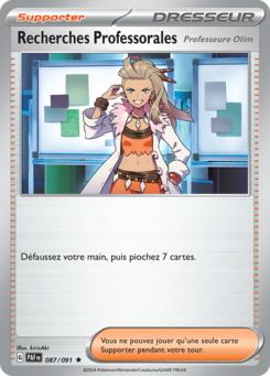 Recherches Professorales (Écarlate et Violet Destinées de Paldea 087)
