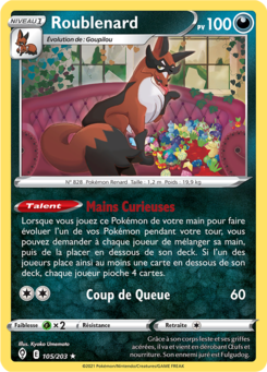 Roublenard (Épée et Bouclier Évolution Céleste 105)