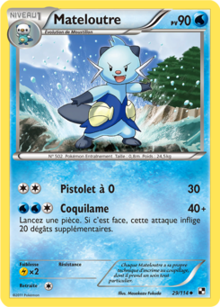 Mateloutre (Noir & Blanc 29)