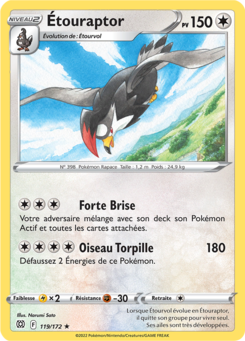 Étouraptor (Épée et Bouclier Stars Étincelantes 119)