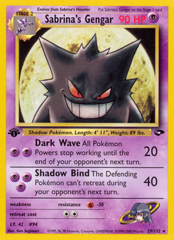 Sabrina's Gengar (Gym Challenge 29)