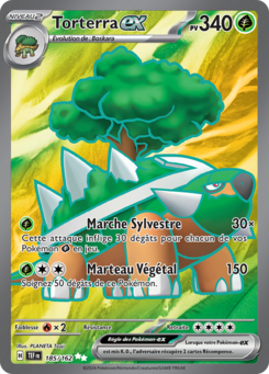 Torterra-ex (Écarlate et Violet Forces Temporelles 185)