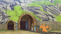 L'entrée de la Mine de Galar dans La série : Pokémon, les horizons.