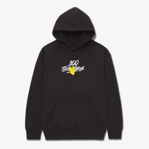 100 Thieves hoodie Pikachu noir 2024.png