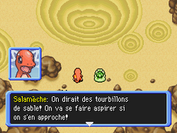 Les compères arrivent dans le Désert Sables Mouvants.