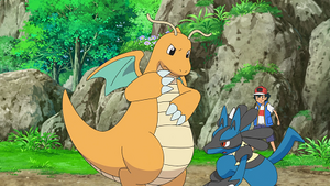 LV051 - Dracolosse et Lucario de Sacha.png