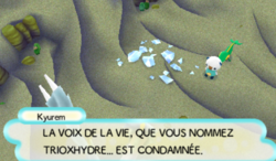 ... et affirme que Trioxhydre va mourir...