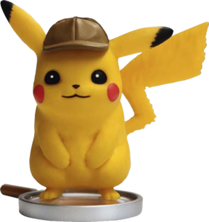 Figurine Détective Pikachu (Collection avec figurine Détective Pikachu En pleine enquête) JCC.png