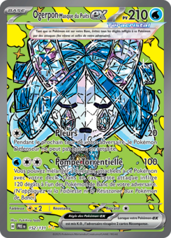 Ogerpon Masque du Puits-ex (Écarlate et Violet Évolutions Prismatiques 152)