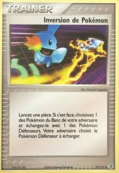 Inversion de Pokémon (EX Rouge Feu & Vert Feuille 97)