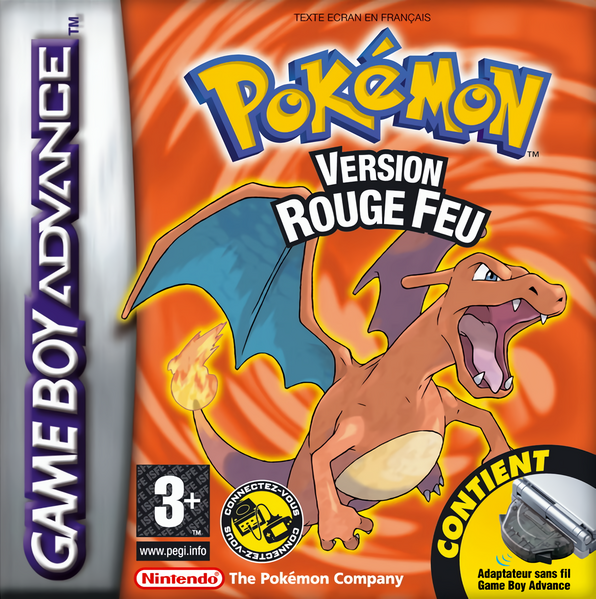 Fichier:Jaquette de Pokémon Rouge Feu.png