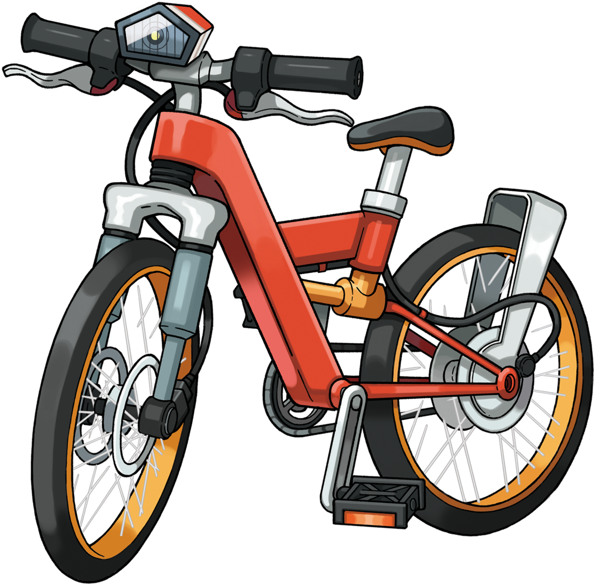 bicyclette pokemon rougz