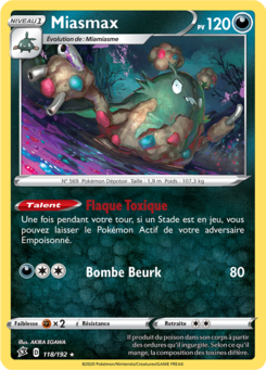 Miasmax (Épée et Bouclier Clash des Rebelles 118)