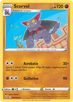 Scorvol (Épée et Bouclier Styles de Combat 072)