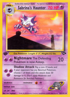 Sabrina's Haunter (Gym Challenge 55)