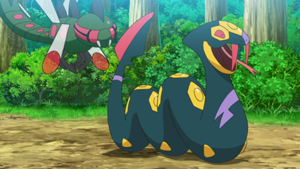 LV145 - Yanmega et Séviper de Jessie.png