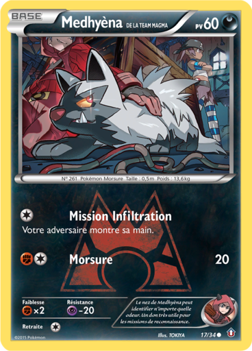 Medhyèna de la Team Magma (Double Danger 17)
