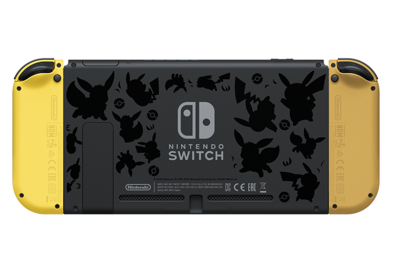 Fichier:Nintendo Switch édition Pikachu & Évoli dos.png