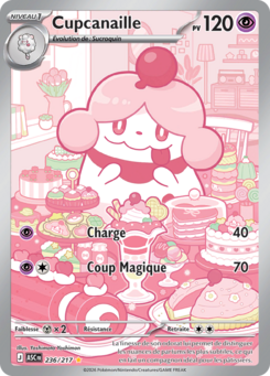 Cupcanaille (Méga-Évolution Héros Transcendants 236)