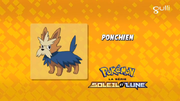 Quel est ce Pokémon ? C'est Ponchien !