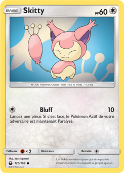 Skitty (Soleil et Lune Tempête Céleste 120)