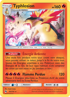 Typhlosion (Soleil et Lune Tonnerre Perdu 42)