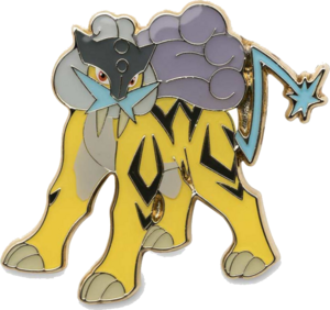 Pin's JCC Collection avec pin's Raikou Raikou.png