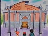 L'Arène vue de l'extérieur. (épisode L'arène Team Rocket)