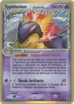 Typhlosion δ (EX Île des Dragons 12)