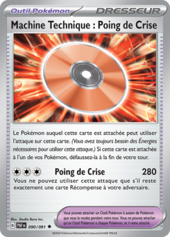 Capsule Technique : Poing de Crise (Écarlate et Violet Destinées de Paldea 090)