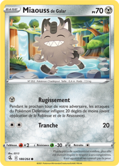 Miaouss de Galar (Épée et Bouclier Poing de Fusion 180)