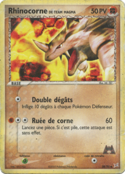 Rhinocorne de Team Magma (EX Team Magma VS Team Aqua 38)
