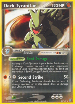 Dark Tyranitar (EX Team Rocket Returns 20)