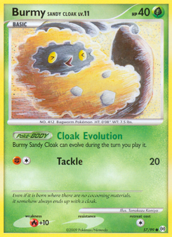Burmy Sandy Cloak (Platinum Arceus 57)