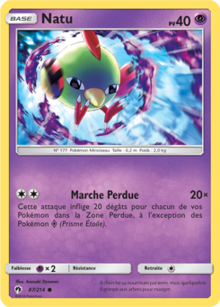 Natu (Soleil et Lune Tonnerre Perdu 87)