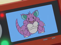 Description de Nidoking dans l'épisode 346.