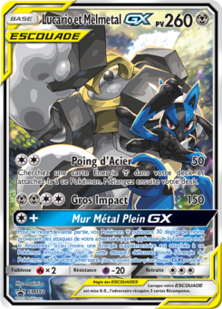 Lucario et Melmetal-GX (Promo SM 192)