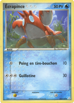 Écrapince (EX Fantômes Holon 62)