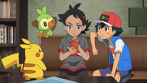LV113 - Pikachu de Sacha et Ouistempo de Goh.png