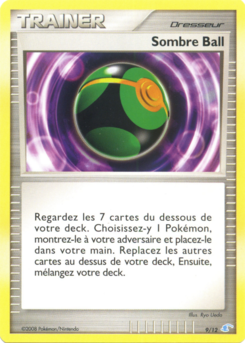 Sombre Ball (Diamant & Perle Kit Dresseur Manaphy 9)