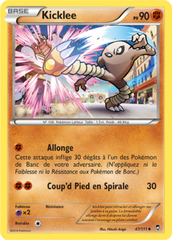 Kicklee (XY Poings Furieux 47)