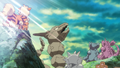 Arcanin, Caninos, Onix, Nidoqueen et Nidoking (sauvages)