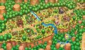 Artwork de Bourg-Trésor pour Pokémon Donjon Mystère : Explorateurs du Temps et de l'Ombre.