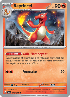 Reptincel (Écarlate et Violet Destinées de Paldea 008)