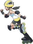 Artwork de la Roller Skateuse pour Pokémon X et Y